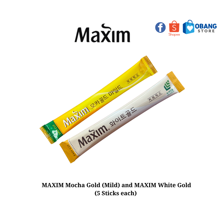 MAXIM Coffee - Mocha Gold (mild) and White Gold | Shopee Philippines