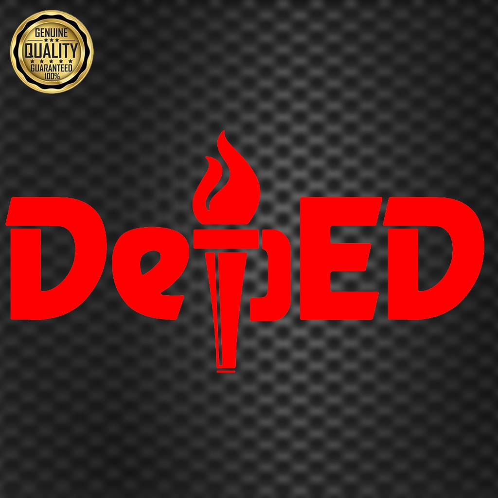 DEPED CUTOUT STICKER WATER PROOF 6 INCHES | Shopee Philippines