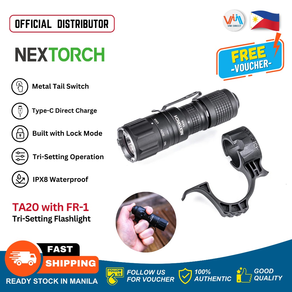 Müller Outdoor - Nextorch TA20 - taktische LED Taschenlampe