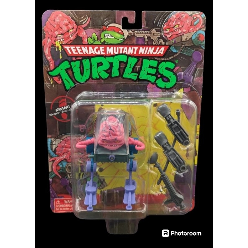 Teenage Mutant Ninja Turtles: 4” Original Classic Krang Basic Figure by ...