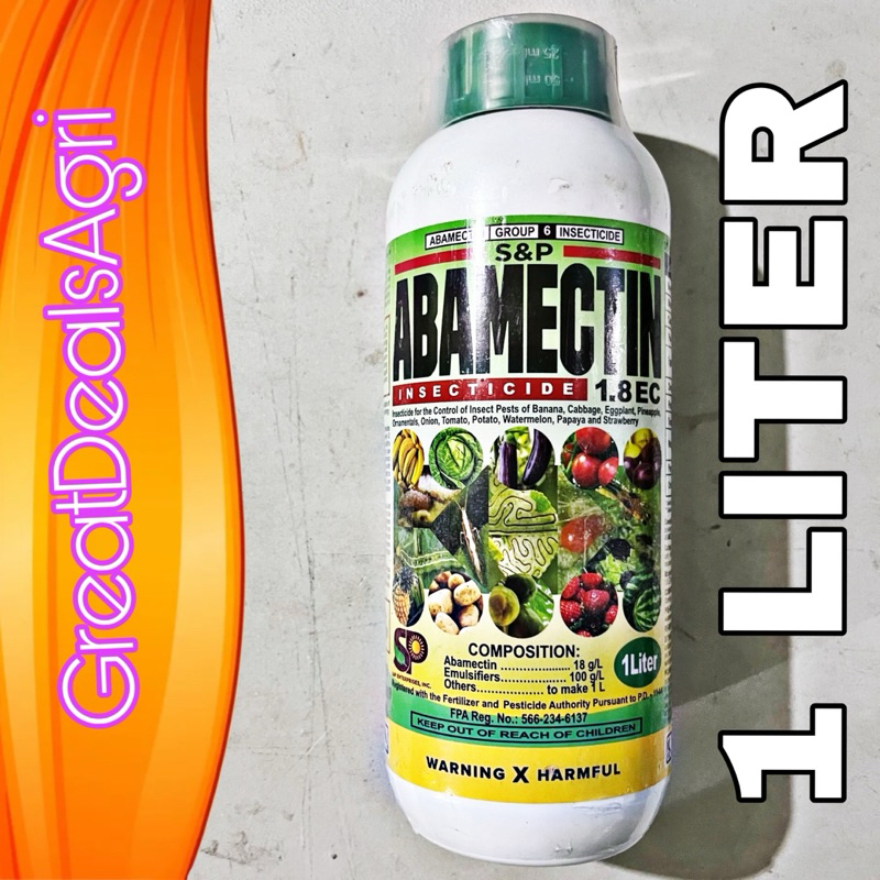 ABAMECTIN 1.8 EC (1 LITER) by S&P | Shopee Philippines