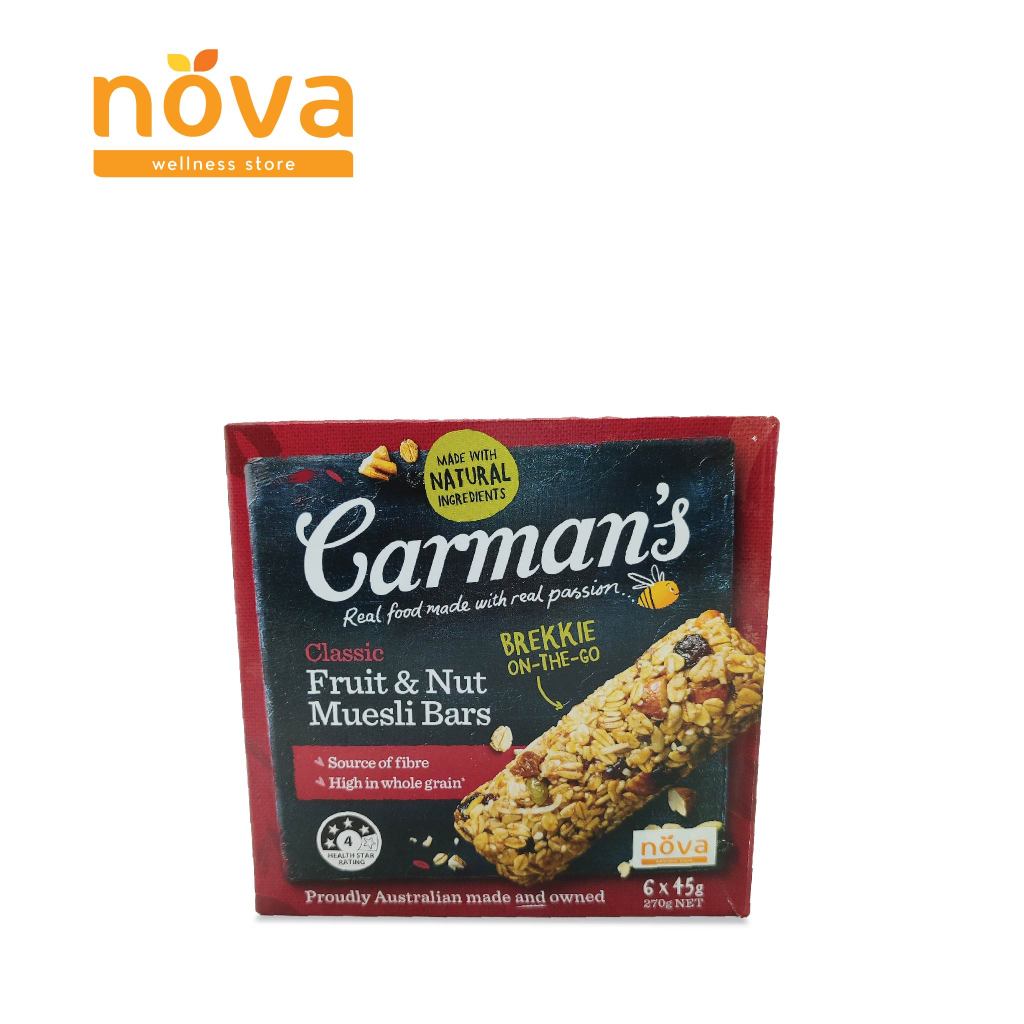 Carman's Classic Fruit & Nut Muesli Bars (box) | Shopee Philippines