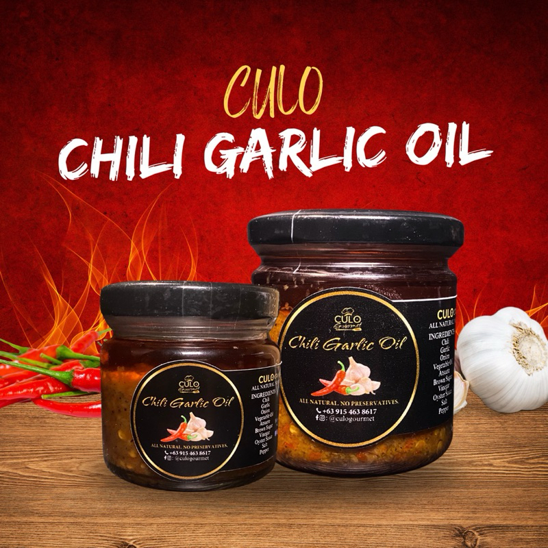 Culo Homemade Chili Garlic Oil Shopee Philippines