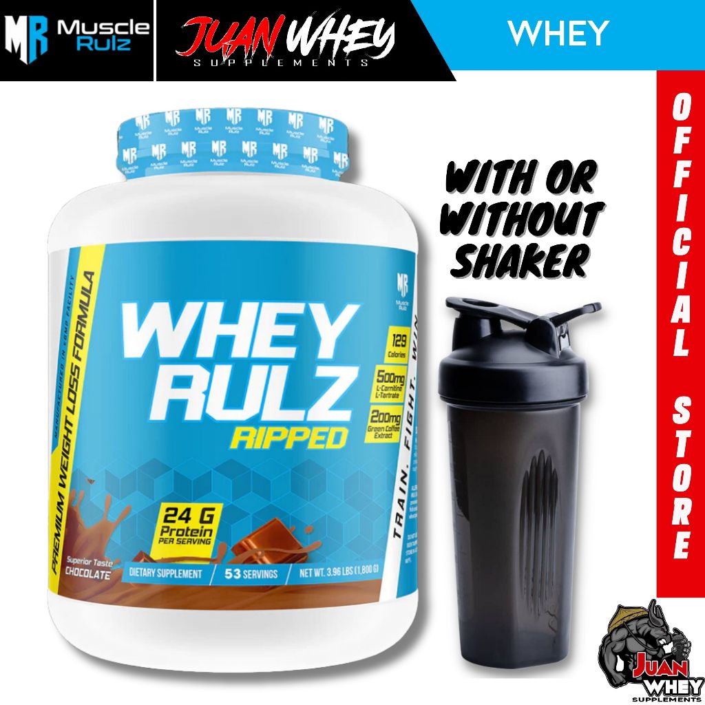 MuscleRulz Whey Rulz Ripped 4LBS | Shopee Philippines