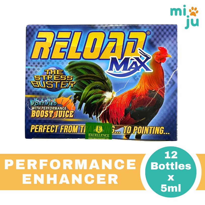 Reload Max The Stress Buster (1 Box/12 Bottles x 5ml) | Shopee Philippines