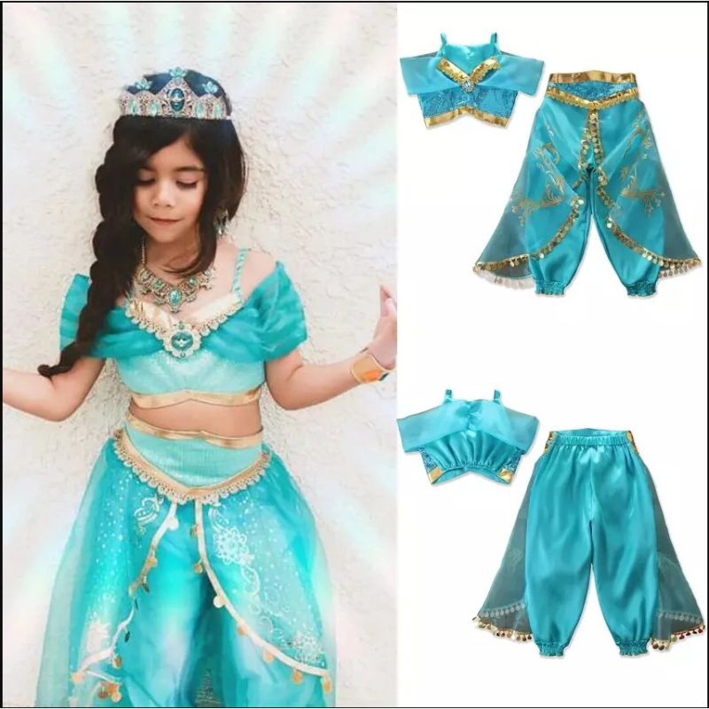 ALADDIN PRINCESS JASMINE KIDS COSTUME | Shopee Philippines