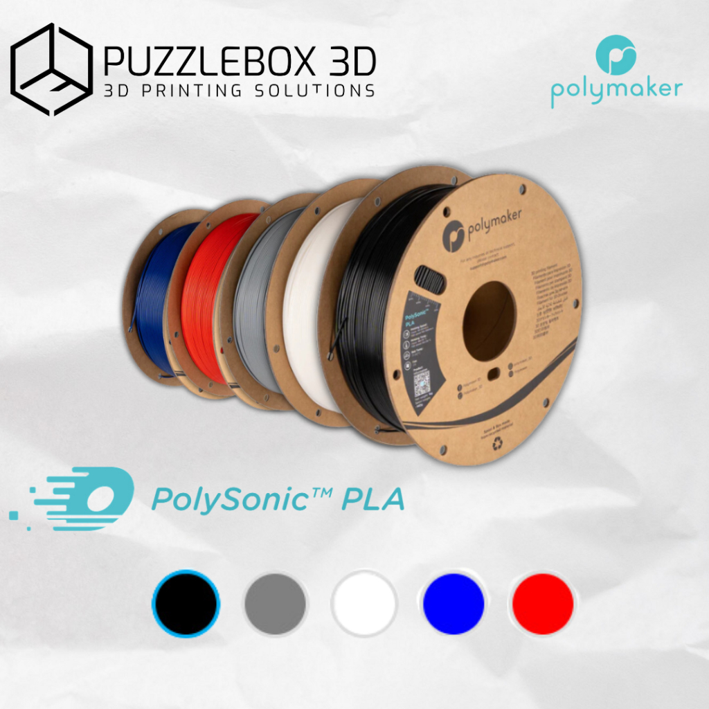 Polymaker High Speed PLA PolySonic PLA/PRO Filament 1.75mm ...