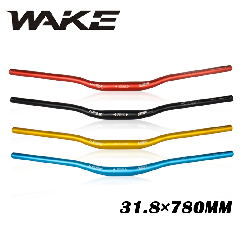 WAKE alloy 31.8*780mm curved handle bar stand for mountain bike