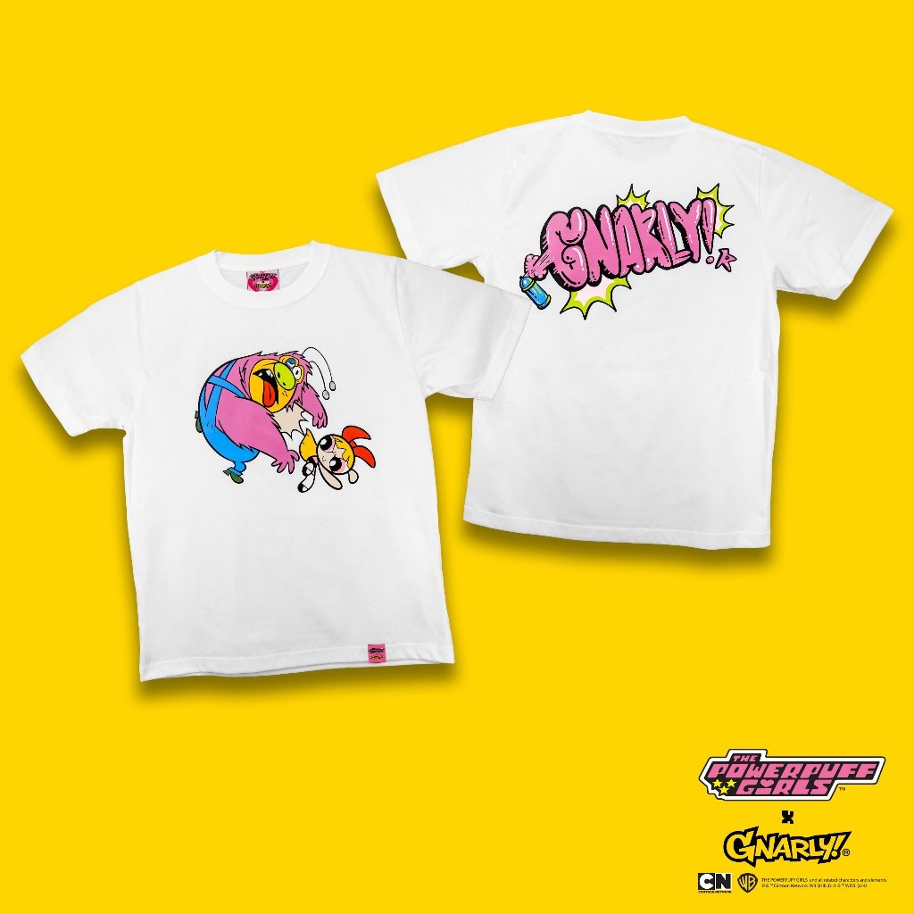 Gnarly! X The Powerpuff Girls: Knockout Oversized Tee | Shopee Philippines