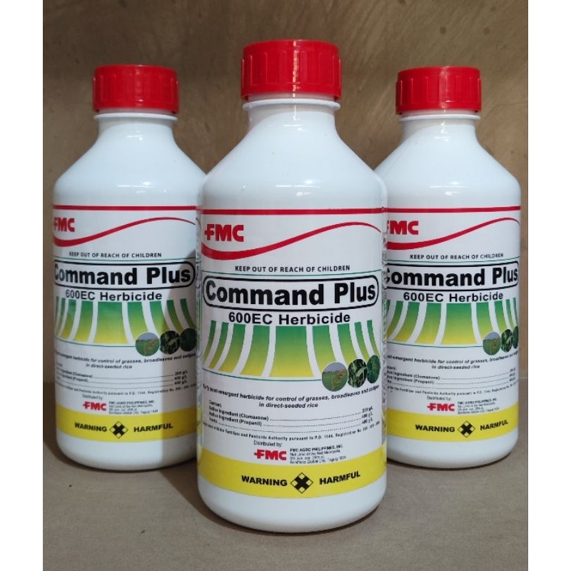 Command Plus 600EC - Liter / Herbicide for rice | Shopee Philippines