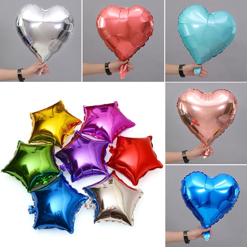 18 Inch Love Balloon Wedding Decoration Valentine Day Decoration Star ...