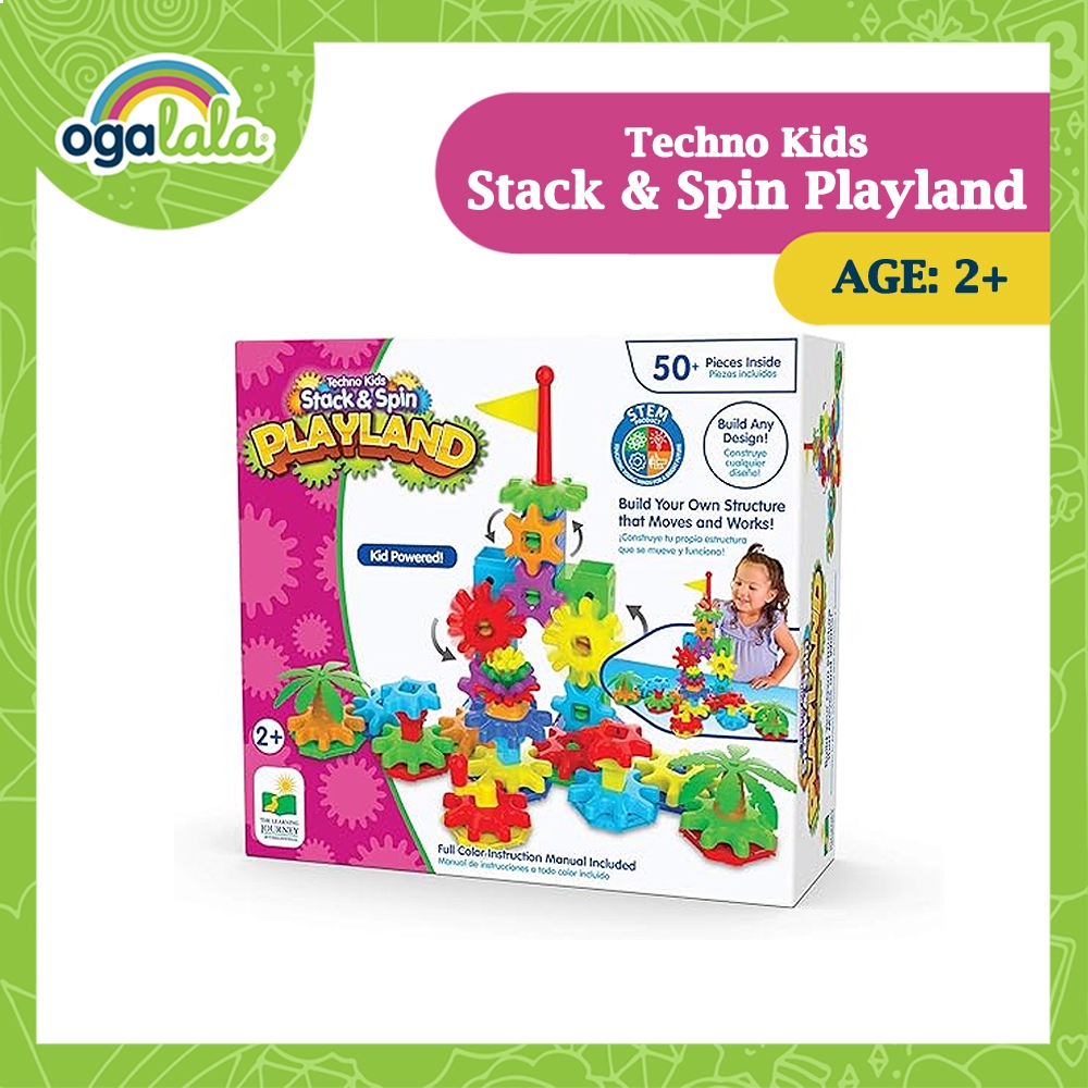 The Learning Journey Techno Kids Stack and Spin Play land Shopee Philippines