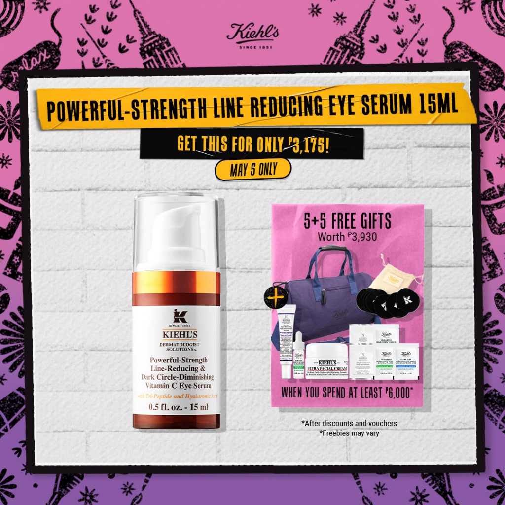 Kiehl's Powerful-Strength Dark Circle Reducing Vitamin C Eye Serum 15ml ...