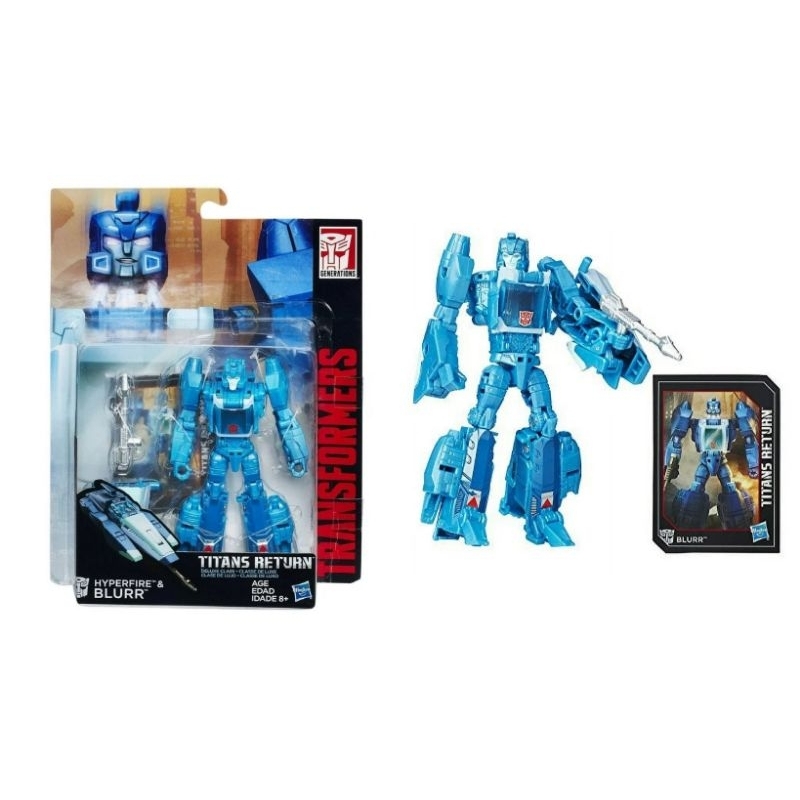 Transformers Titans Return Deluxe Class Autobot Hyperfire and Blurr ...