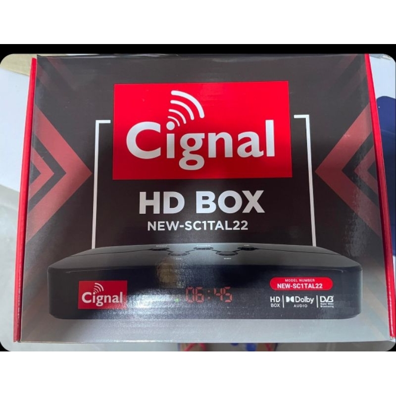 Cignal HD FREE 2 Months Digital TV BOX (Need Satellite Dish Cignal ...