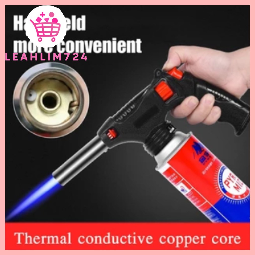 Kitchen Butane Torch with Handle Cooking Torch Adjustable Powerful ...