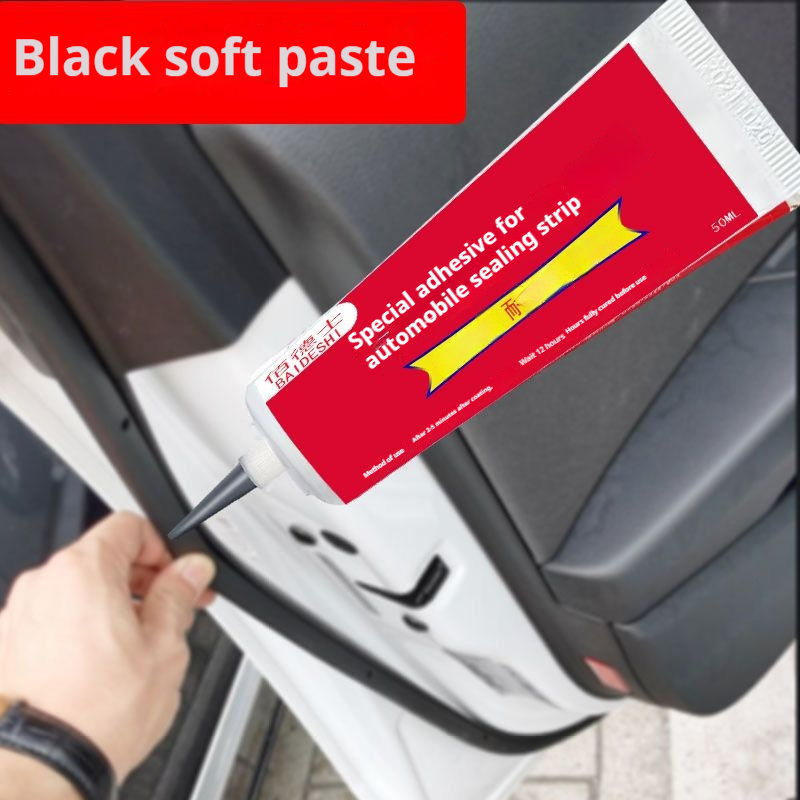 Special Glue For Car Seal Strips, Black Soft Glue, Sunroof Adhesive