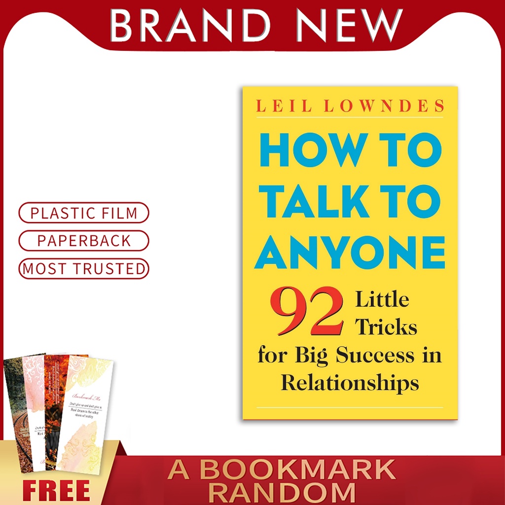 How to Talk to Anyone: 92 Little Tricks for Big Success in by Leil ...