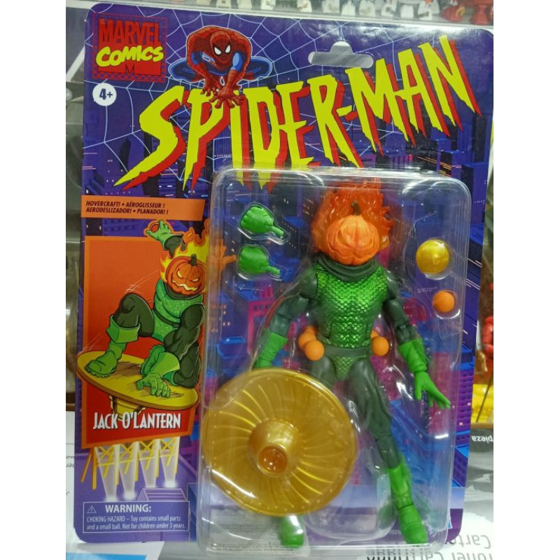 HASBRO MARVEL COMICS - JACK O' LANTERN (SPIDERMAN) ACTION FIGURE