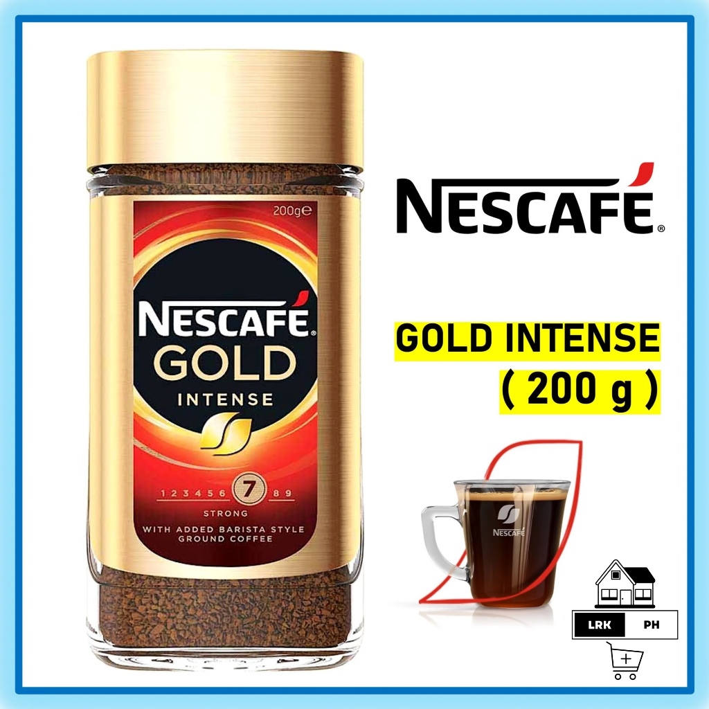 NESCAFE GOLD (Intense DARK ROAST) Ground Instant Coffee - 200 g ...