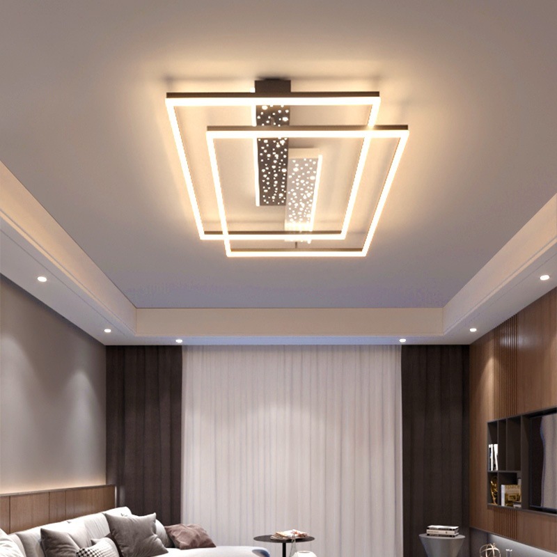 Ceiling lights LED living room starry bedroom headlights Modern Nordic ...