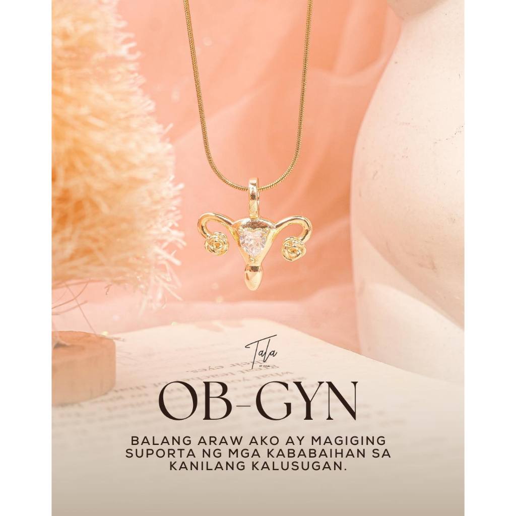 TALA By Kyla Pangarap Collection OBGyn Necklace Copper with Tala Card