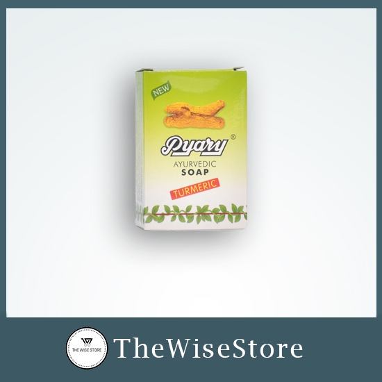 Pyary Turmeric Soap 75 Gram 100 Authentic And Original Shopee