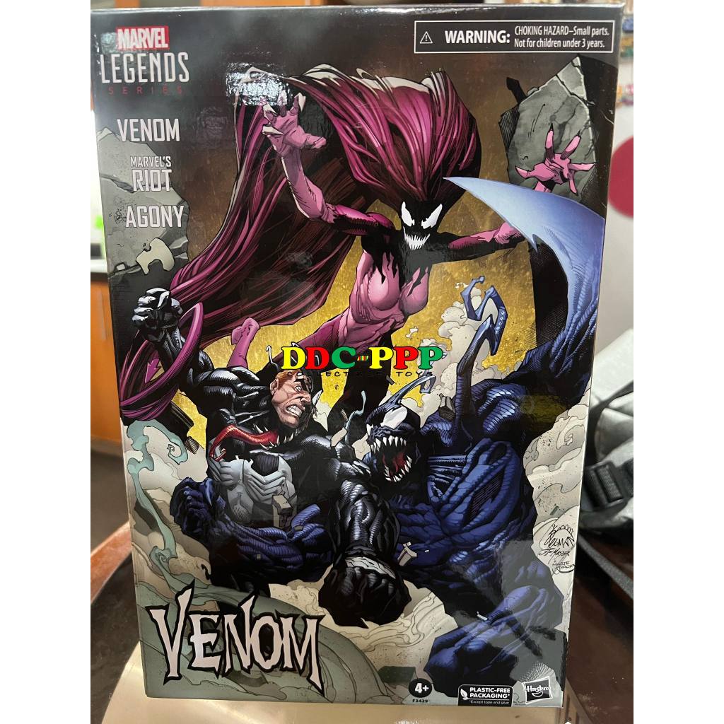 MARVEL LEGENDS VENOM RIOT AGONY 3-PACK MARVEL LEGENDS 6-INCH ACTION ...