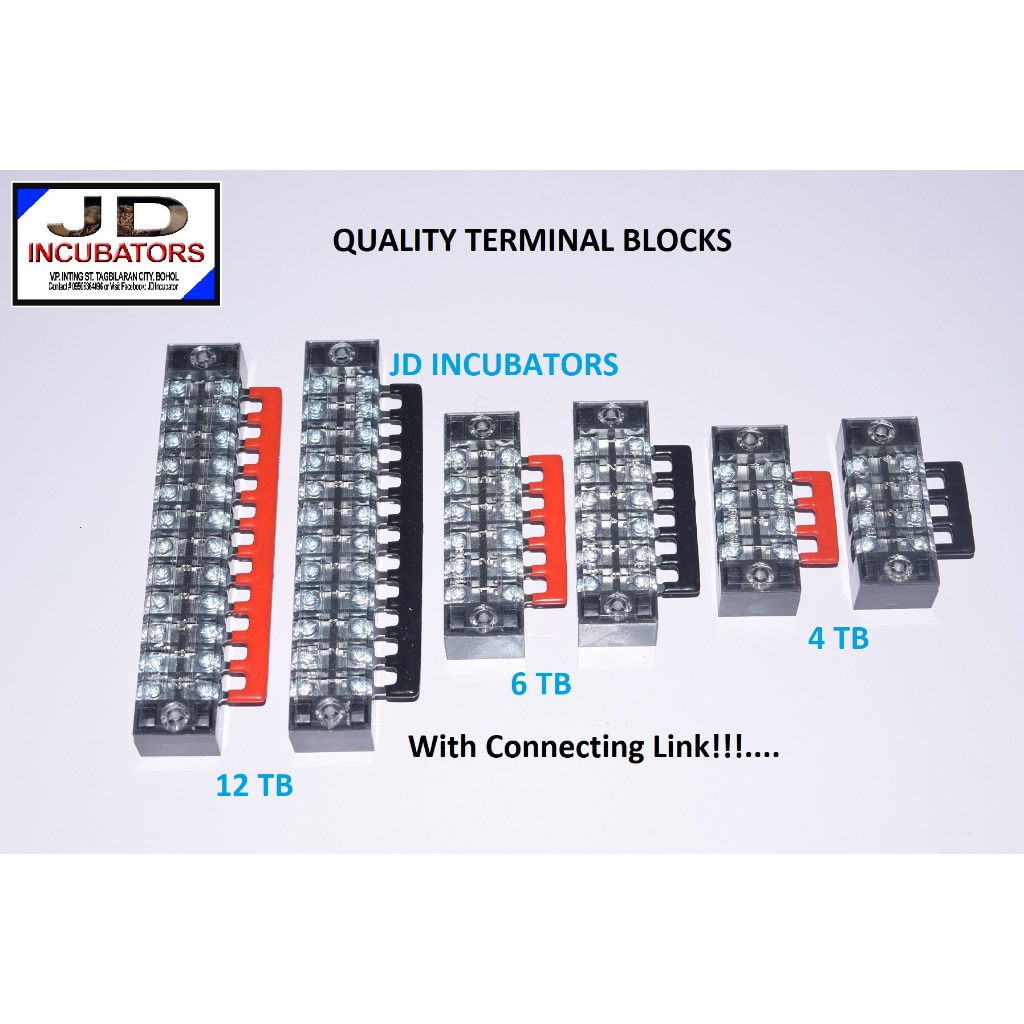 Terminal Block with link 15A 220volts (Read description) | Shopee ...