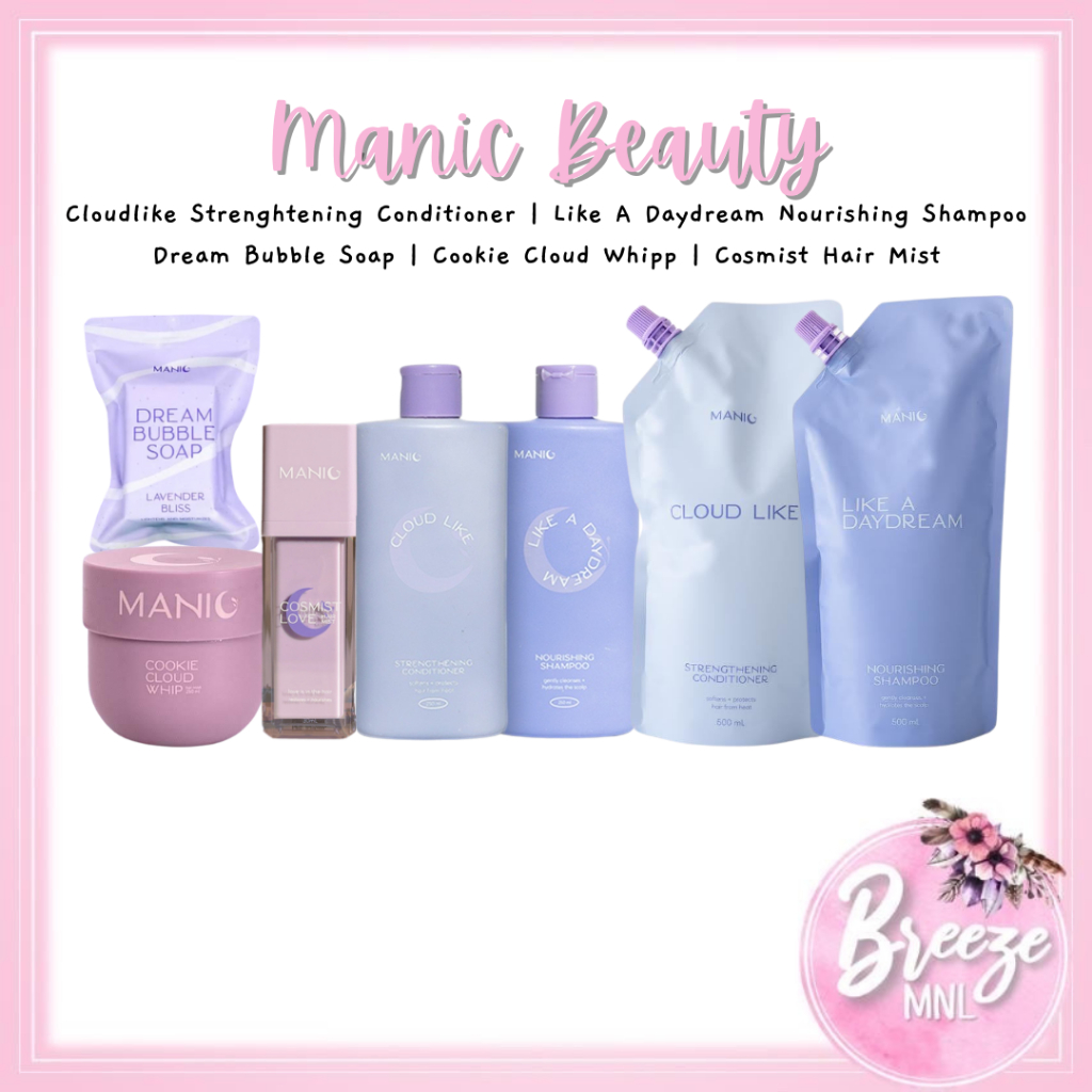 Manic Beauty Shampoo / Conditioner | Cloud Whipp | Bubble Soap ...