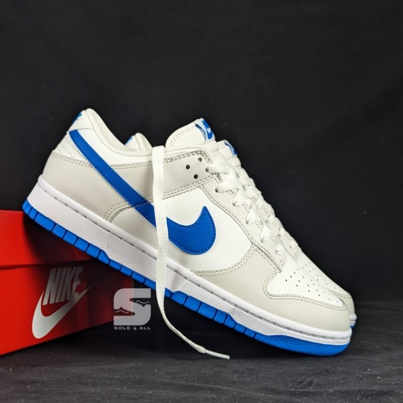 Nike Dunk Low Retro Summit White Photo Blue | Shopee Philippines