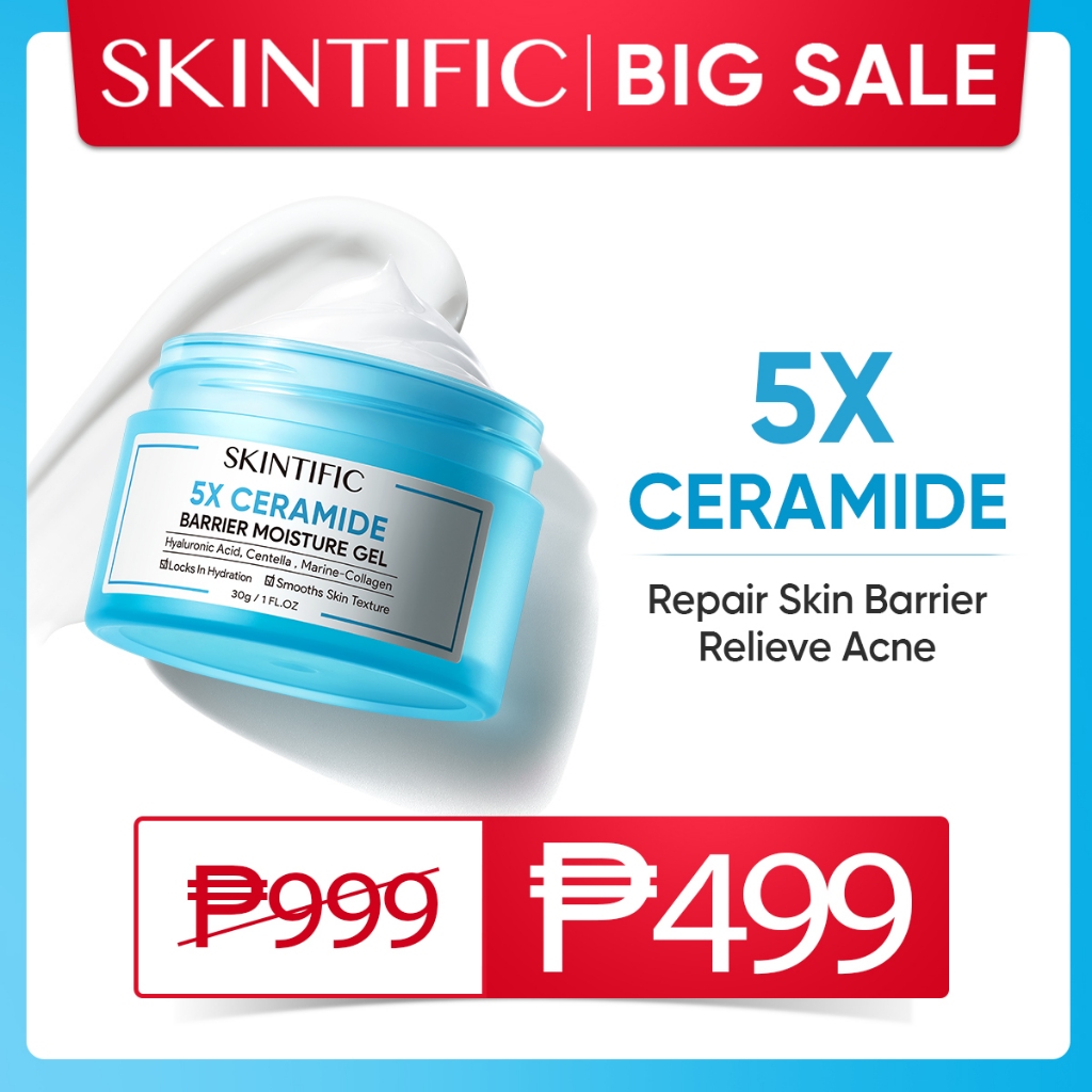 【HOT】Skintific 5X Ceramide Facial Moisturizer for Oily Skin Care