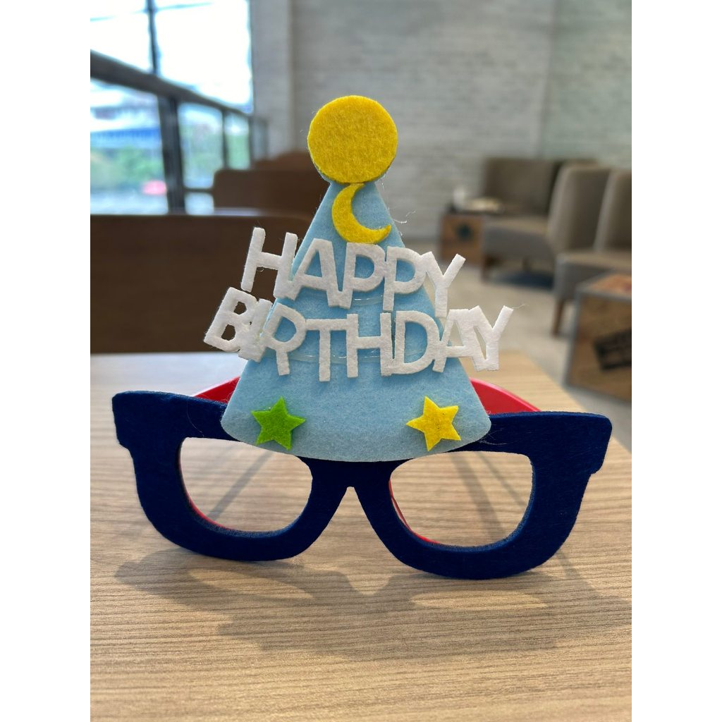 Happy Birthday Premium Funny Glasses for Parties Photos Props Birthday Party Sunglasses