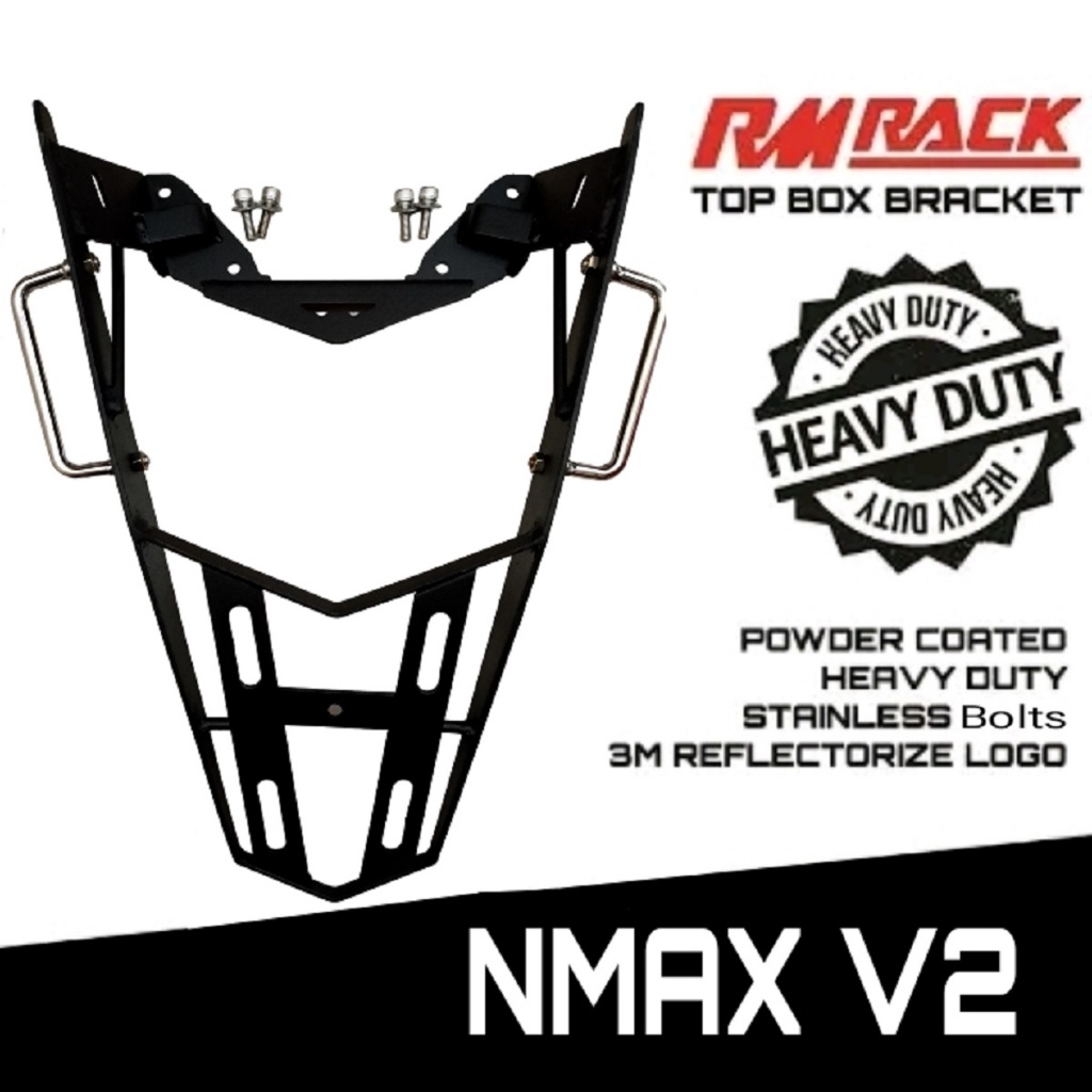Rm Rack Topbox Bracket Nmax V2 Ordinary Lifetime Warranty | Shopee ...