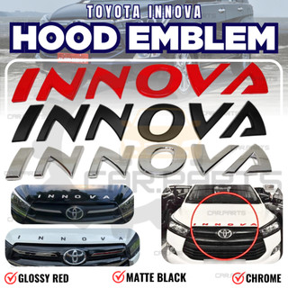 CP TOYOTA INNOVA Letters Car Auto Front Hood Emblem Badge Sticker Logo ...