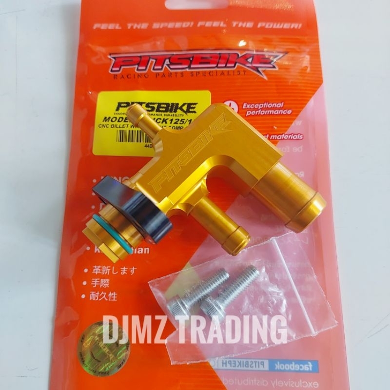 Click125 / Click150 | Radiator Water Coolant Joint Elbow | CNC ALLOY ...