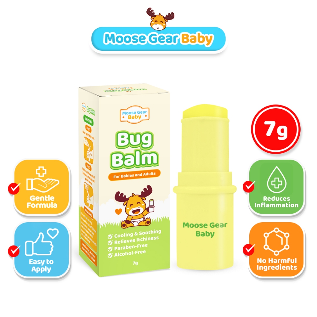 Moose Gear Baby After Bites Bug Balm Stick Reduces Inflammation Soothes ...