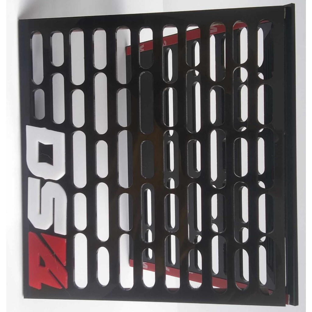 Radiator Cover Ds4 Acrylic Nmax V2 Aerox V2 Honda Click Pcx Adv Airblade Shopee