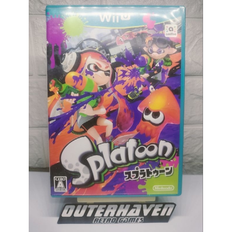 Wii U Splatoon (JPN Region Lock) Shopee Philippines