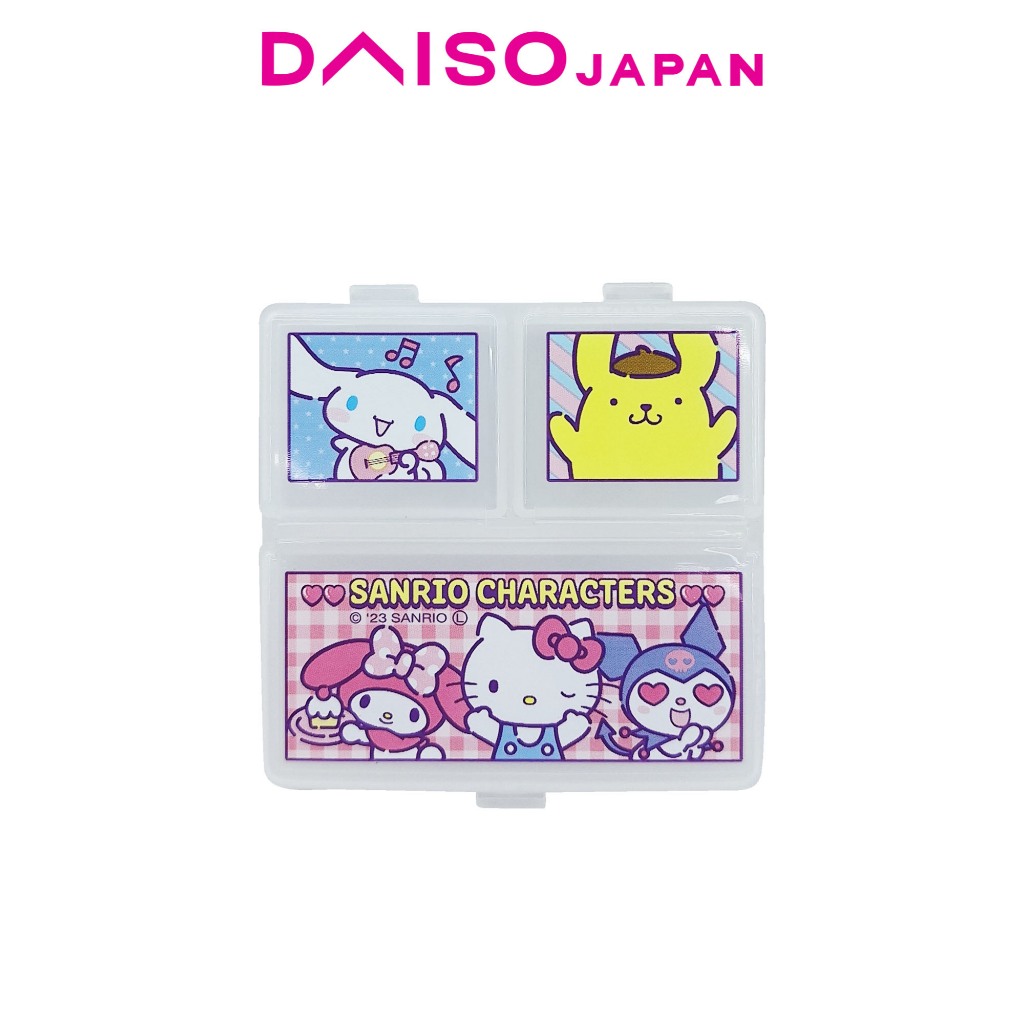Daiso Sanrio Characters Pill Case (3 pockets) Shopee Philippines
