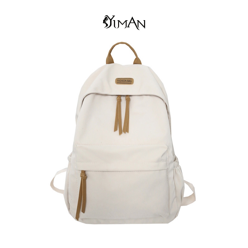 New Bagpack for woman School bag Original Korean fashion solid color bag  waterproof college backpack
