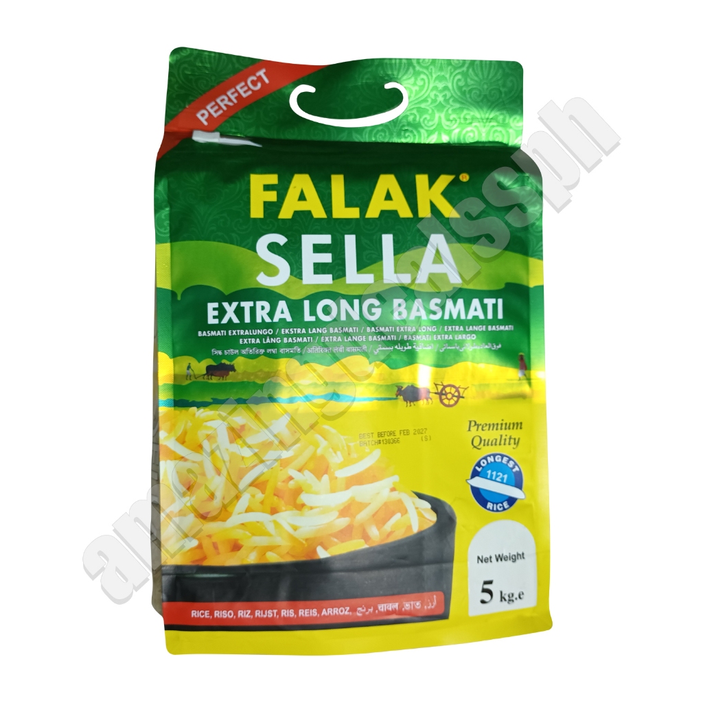 Falak Sella Extra Long Basmati 5kg (Rice Pang Biryani) (COD) Shopee
