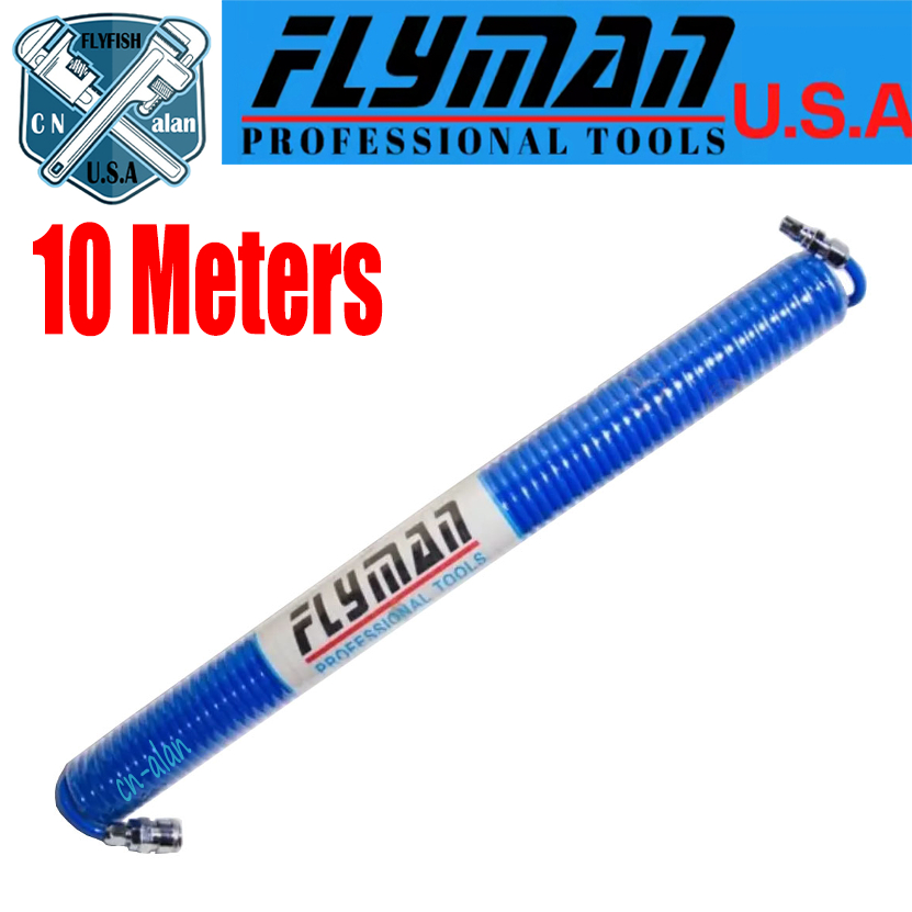 Flyman Air Hose 10 Meters with Quick Connect Coupler | Shopee Philippines