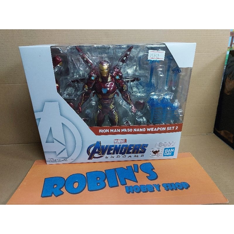 SH Figuarts SHF Iron Man Mark 50 Nano set 2 opened | Shopee Philippines