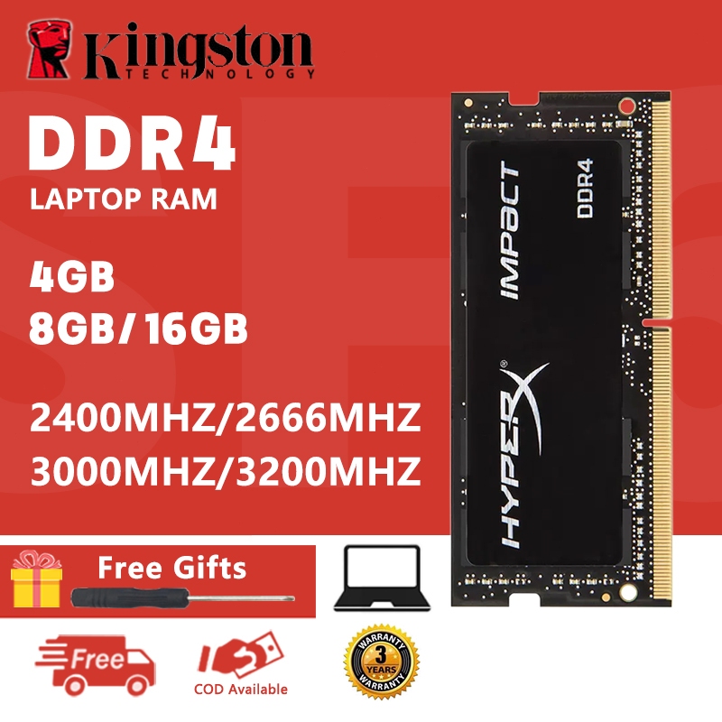 Kingston Hyperx Impact Hyperx 16g Ram Hyperx Impact Laptop DDR4