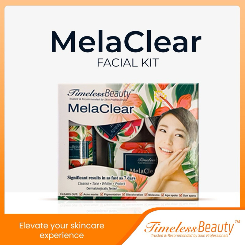 Melaclear by Timeless Beauty Pekas Remover Set, Anti Blemish. | Shopee ...
