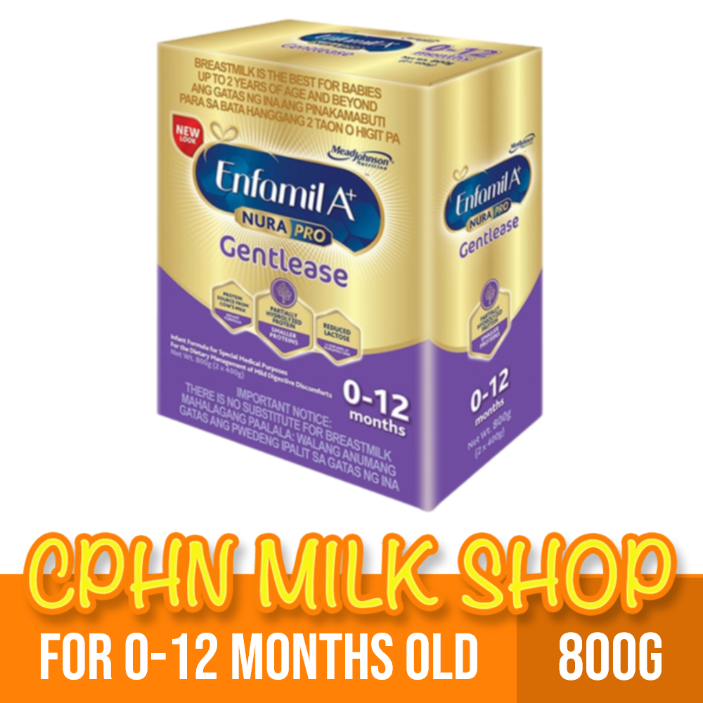 Enfamil A+ Nurapro Gentlease 800g for 0-12 Months Old Infant