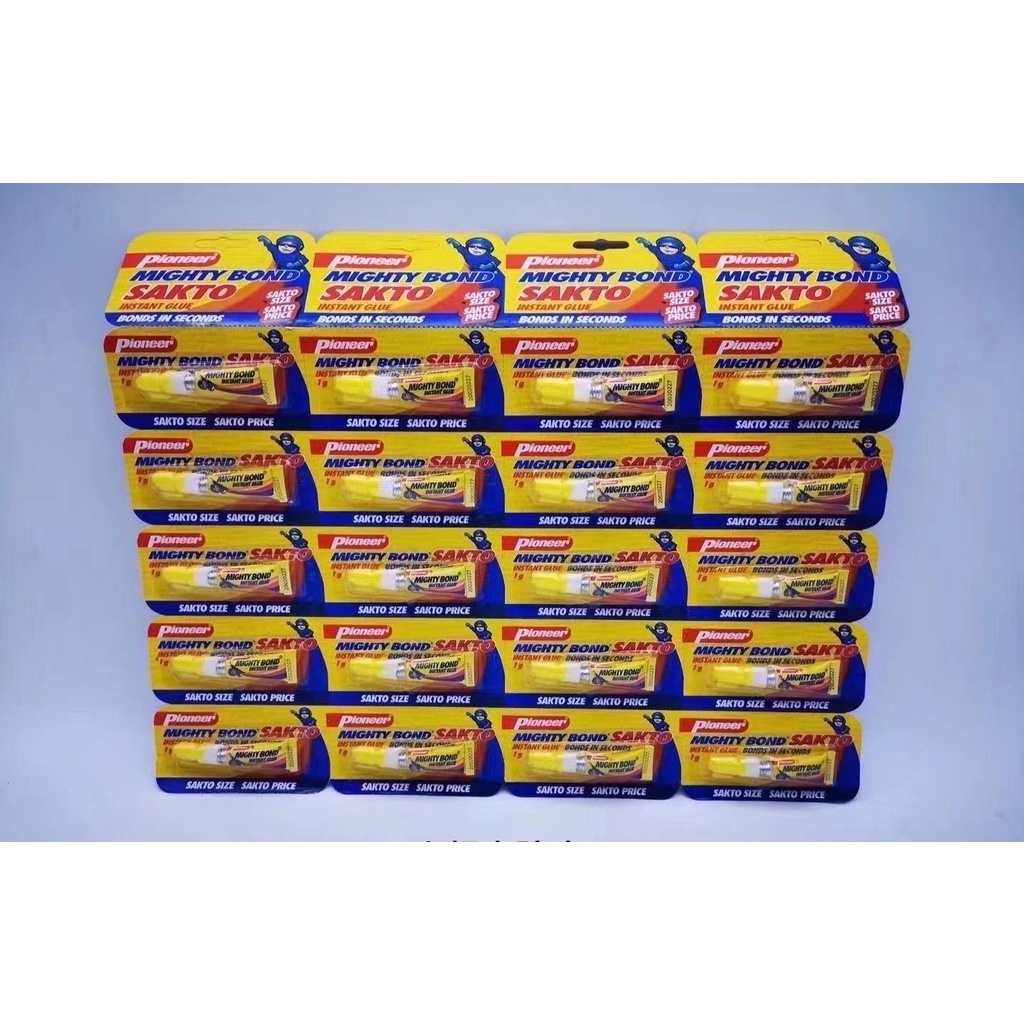 PIONEER Mighty 1g bond 20pcs | Shopee Philippines