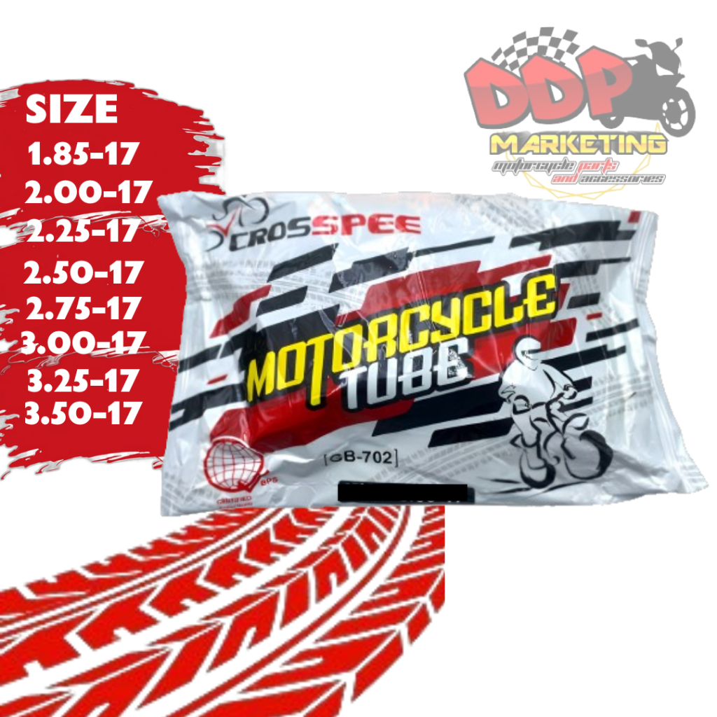 CROSSPEE INTERIOR TUBE FOR MOTORCYCLE | Shopee Philippines
