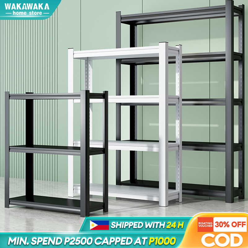 Steel Rack Boltless Rack 5 Layer Heavy Duty Adjustable Height Stante ...